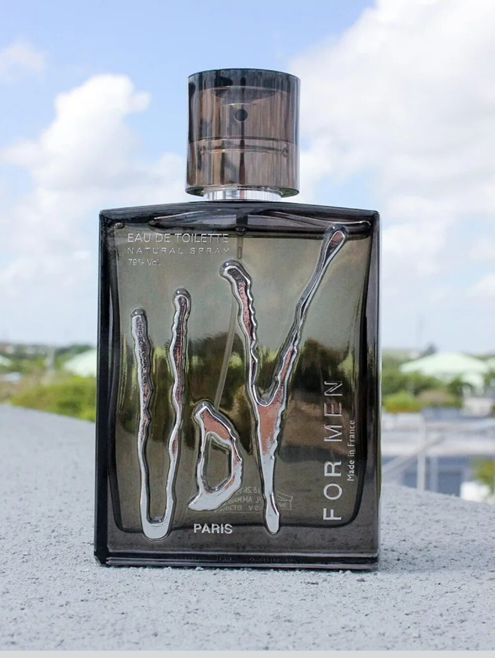 Ulric de Varens VDV For Men Eau de Toilette - Smoky Gray Bottle